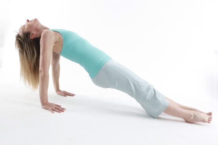 reverse plank