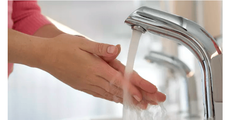 hands free faucet