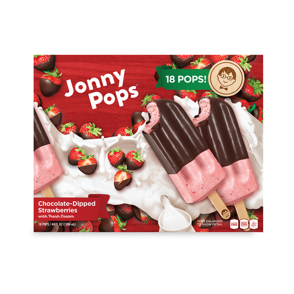 Johnny Pops Chocolate Dipped Strawberries