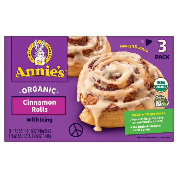 Annie's Organic Cinnamon Rolls