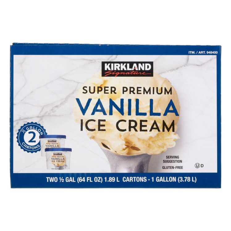Kirkland Signature Vanilla Ice Cream