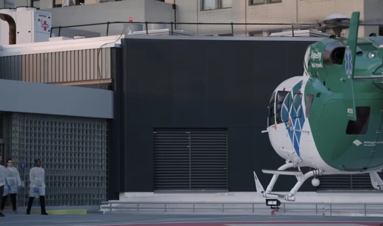 the pitt medical helicopter